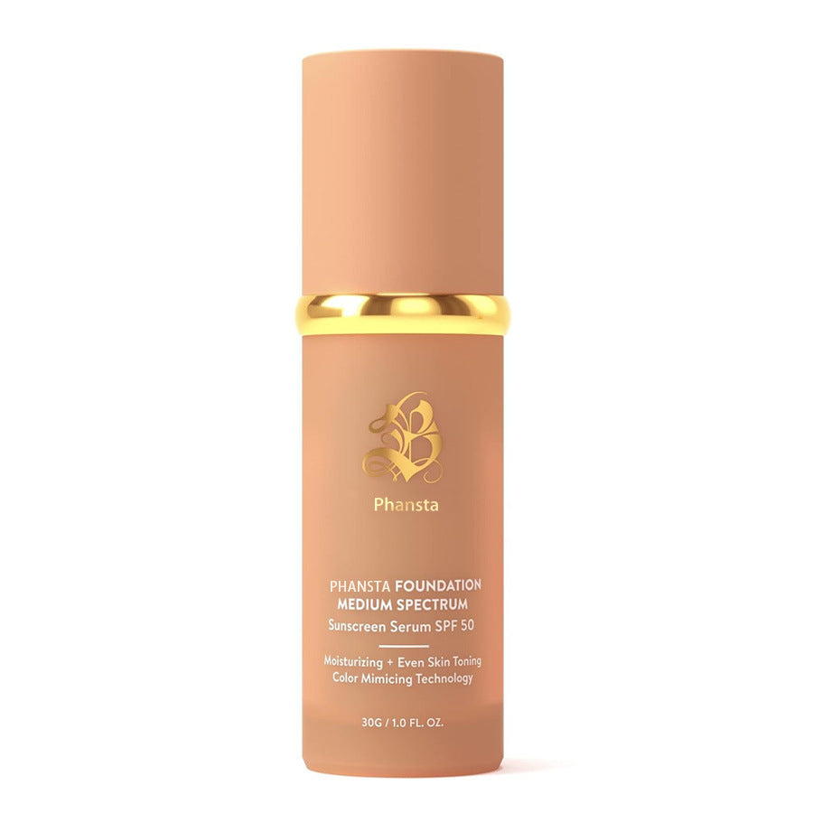 Fond de teint correcteur bionique changeant de couleur 4 en 1 Fond de teint réparateur hydratant