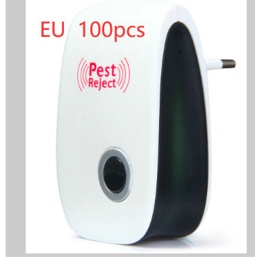Répulsif pratique contre les insectes, les moustiques et les rongeurs électroniques à ultrasons, rechargeable, avec prise EU/US.