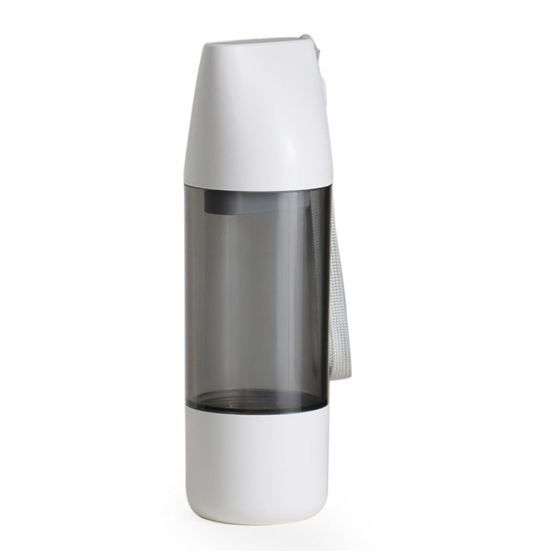 Bouteille d'eau portable pour chien 350 ml, conteneur d'eau et de nourriture pour animaux de compagnie, bol de nourrissage, bols de boisson pour voyages en extérieur, distributeur d'eau.