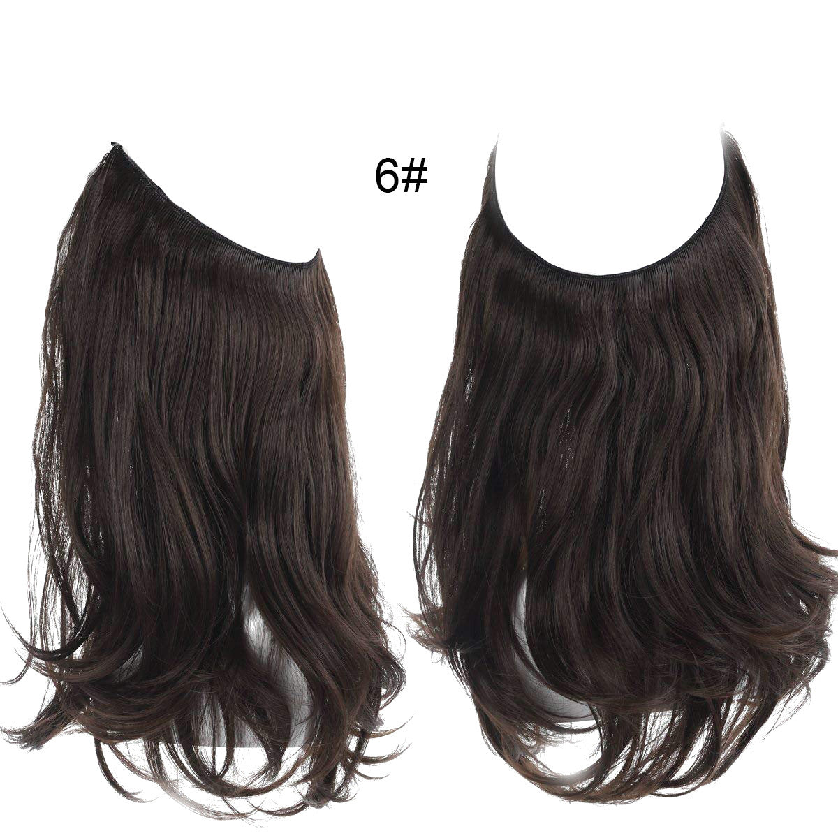 Perruque de cheveux courts bouclés ondulés pour femme 30 35 cm