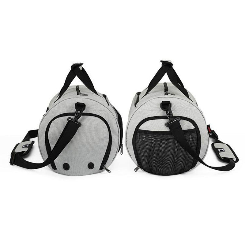 Sac à bandoulière de voyage portable à blocs de couleurs pour hommes