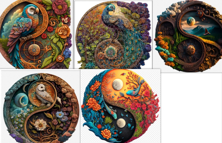 Puzzle animalier Craft Hub A3 A5 Format
