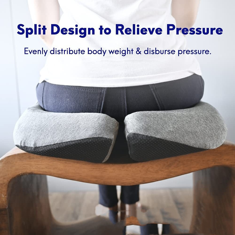 Coussin de chaise de bureau ergonomique en mousse à mémoire pour siège auto