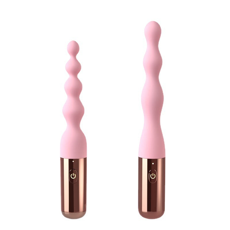 Vibromasseurs anaux pour femmes, jouets sexuels, perles vibrantes en silicone