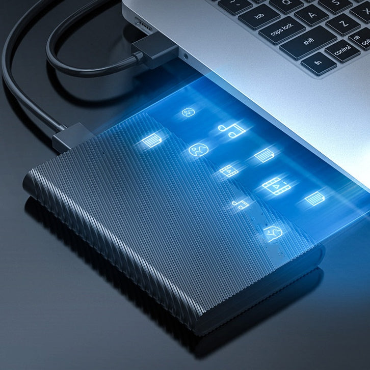 Boîtier de disque dur mobile 2521U3 pour SSD de 2,5 pouces, boîte externe USB 3.0.