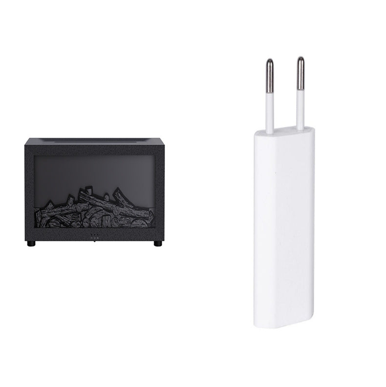 Nouvelle machine d'aromathérapie Flame Diffuseur d'huiles essentielles coloré Humidificateur à grande capacité de brouillard Machine de cheminée à flamme 3D