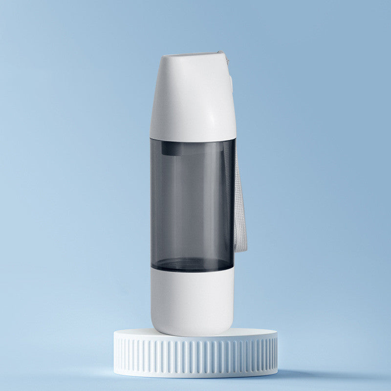 Bouteille d'eau portable pour chien 350 ml, conteneur d'eau et de nourriture pour animaux de compagnie, bol de nourrissage, bols de boisson pour voyages en extérieur, distributeur d'eau.