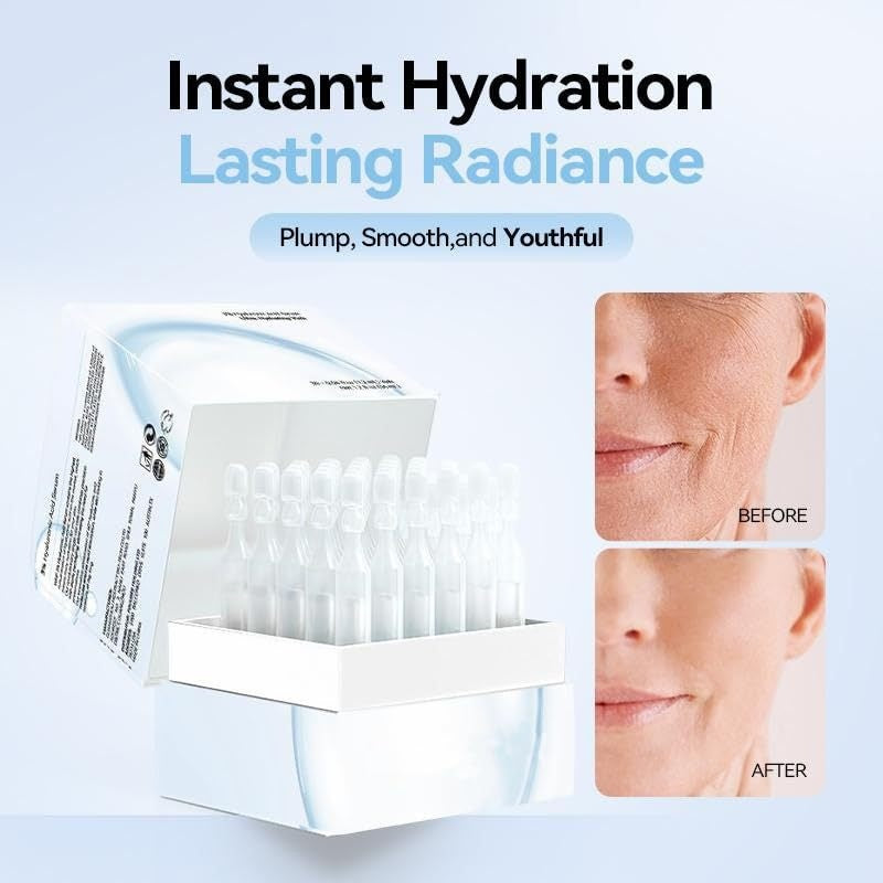 Sérum d'acide hyaluronique WNP 3 en ampoules ultra-hydratantes