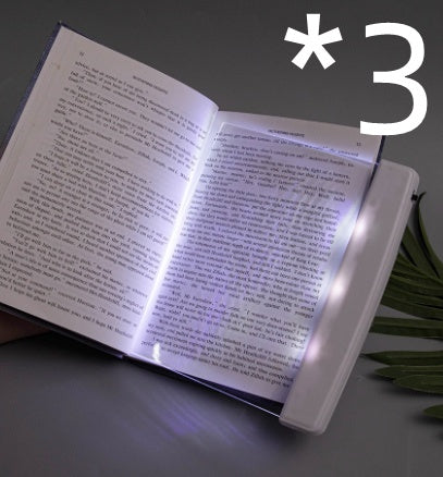 Lampe de lecture à LED dimmable, protection des yeux, lampe de livre en résine acrylique pour la lecture nocturne.
