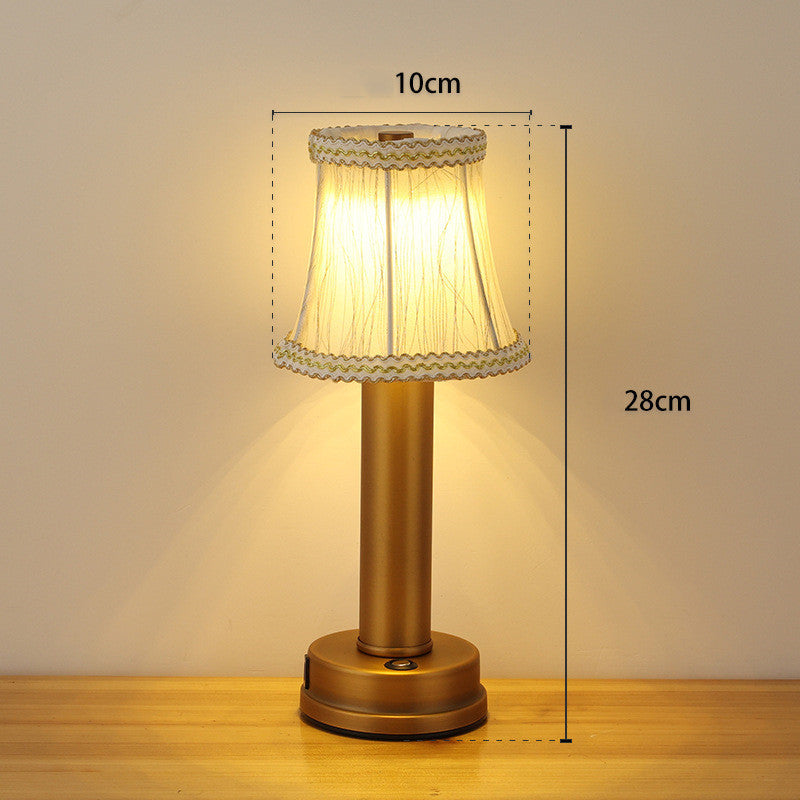 Lampe de bureau rechargeable à LED protection des yeux atmosphère