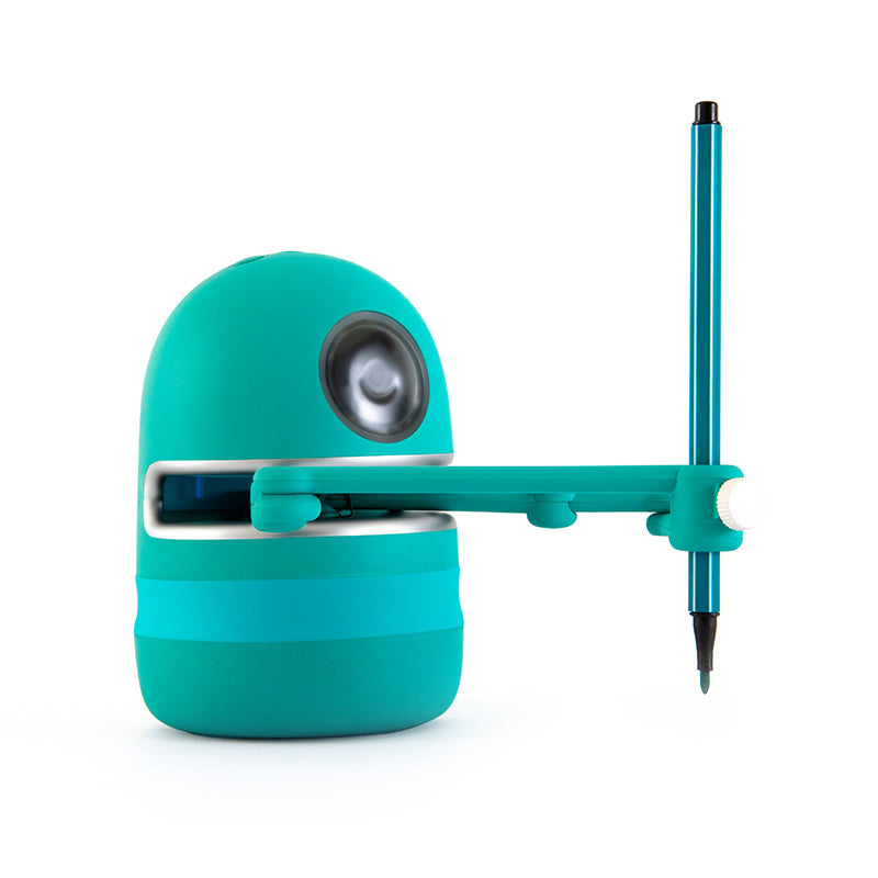 Robot peintre enfants de maternelle étudiants