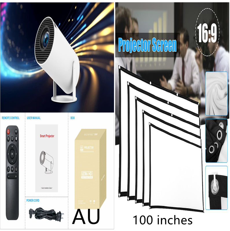 Projecteur HY300 Pro Home Cinéma Divertissement Portable Petit Projecteur