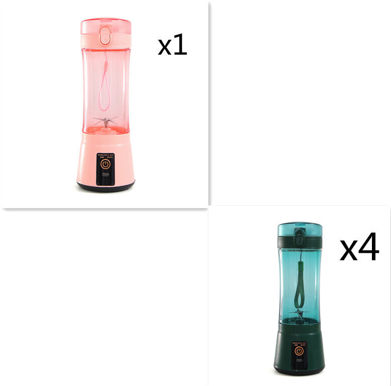 Extracteur de jus de fruits électrique portable sans fil, mixeur mini rechargeable par USB, machine à smoothie multifonction pour l'été, fournitures de cuisine.