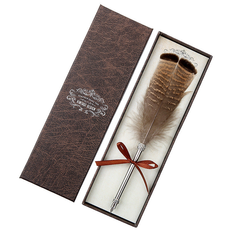 Coffret cadeau stylo plume rétro européen