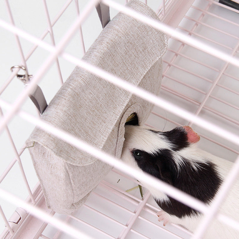 Sac d'alimentation pour lapin, cochon d'Inde et hamster.