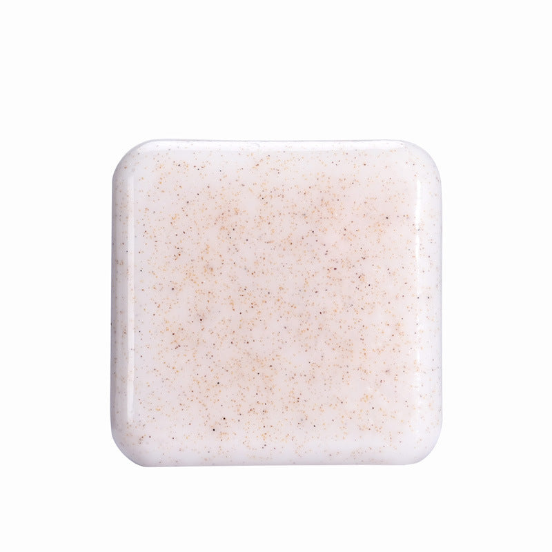 Savon de bain nettoyant fait main au curcuma glacé