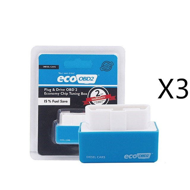 Plug And Play ECOOBD2 Économie de Carburant pour Voiture à Essence ECO OBD2 Conducteur