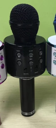 Microphone sans fil portable Bluetooth Mini Home Ktv pour jouer de la musique, chanter, haut-parleur