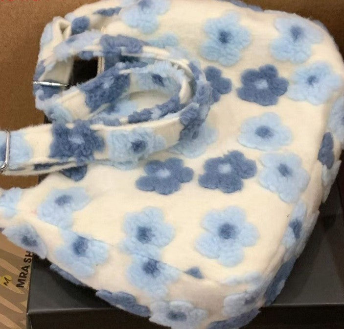 Nouveau sac en fourrure de grande capacité pour femme, sac décontracté et assorti