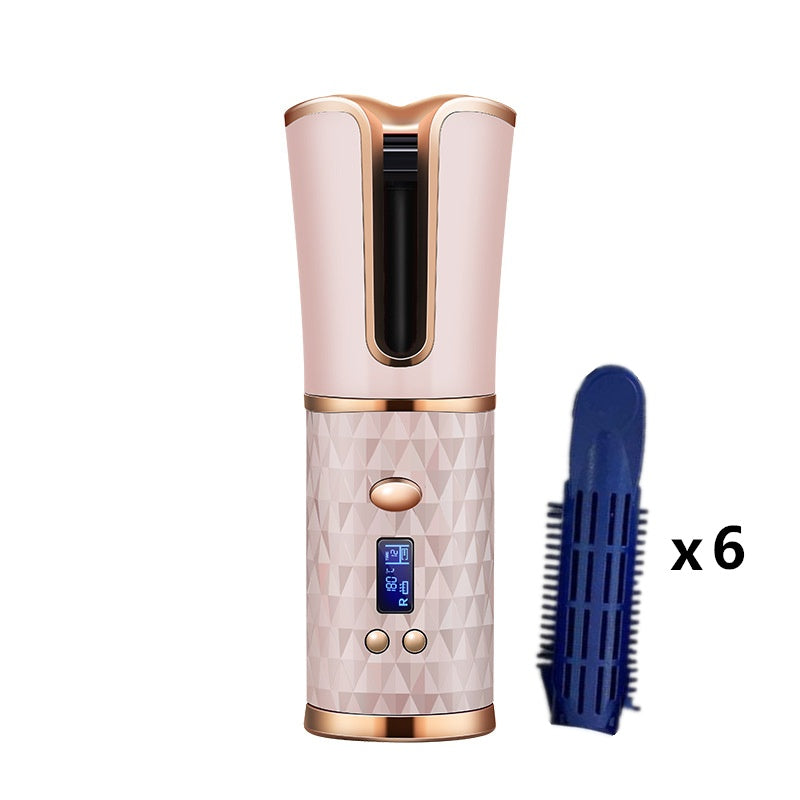 Fer à friser automatique sans fil multifonctionnel