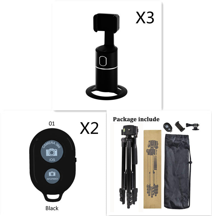 Support de diffusion en direct pour téléphone mobile avec suivi de reconnaissance faciale intelligente PTZ