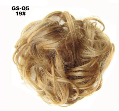 Chignon synthétique ondulé et bouclé pour femme, nouveau design tendance