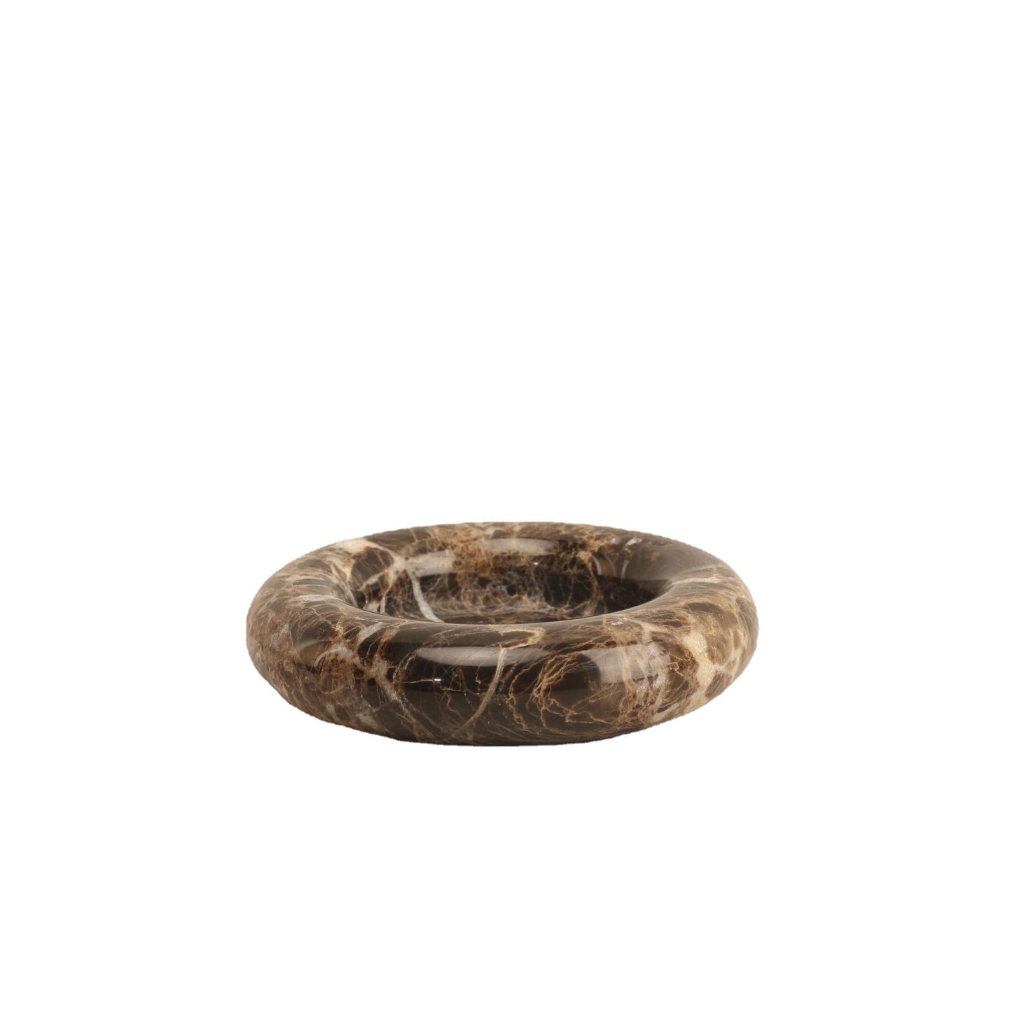 Cendrier rond en marbre créatif minimaliste moderne