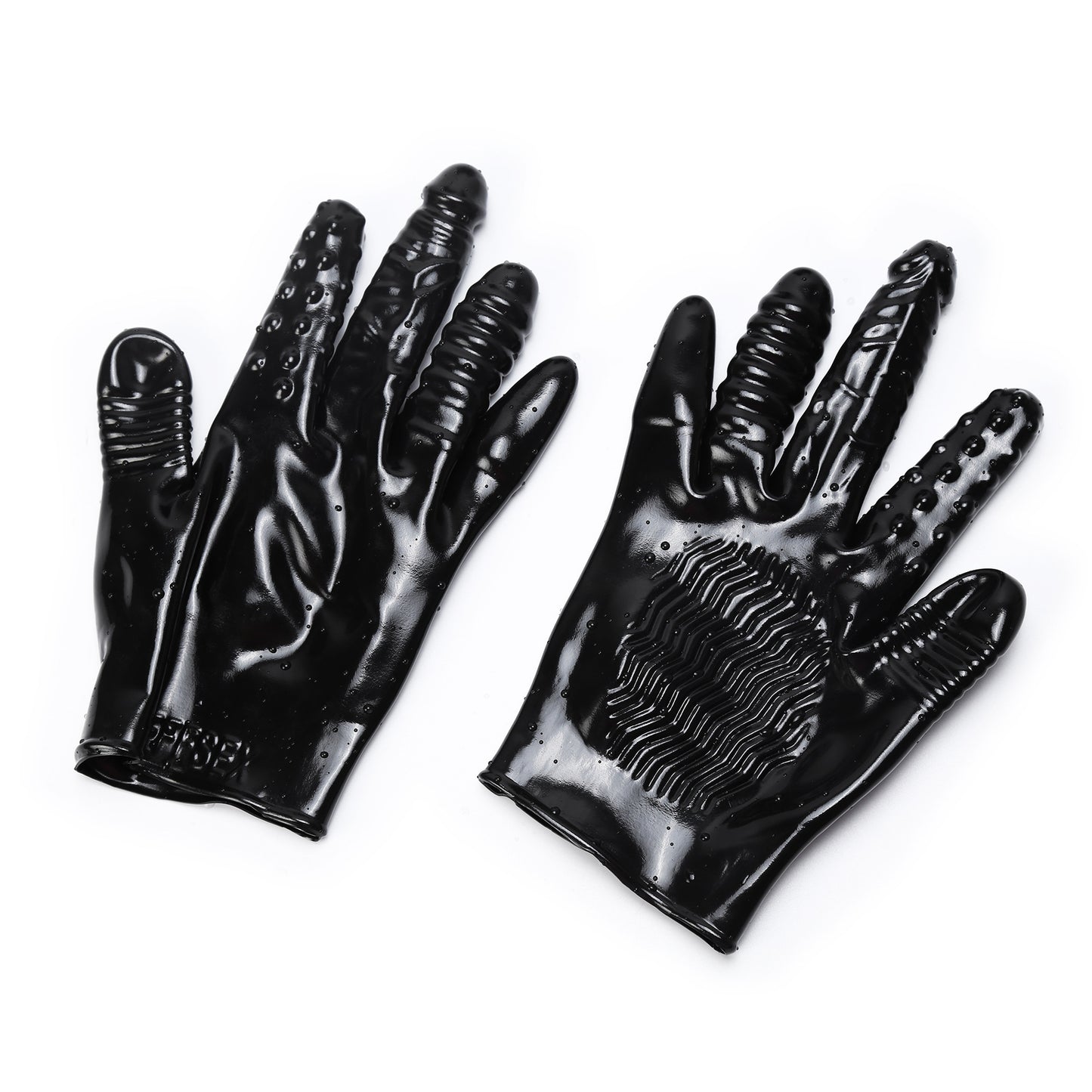 Manchons vibrants pour doigts, jouets en PVC pour femmes