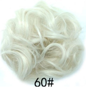Chignon synthétique ondulé et bouclé pour femme, nouveau design tendance
