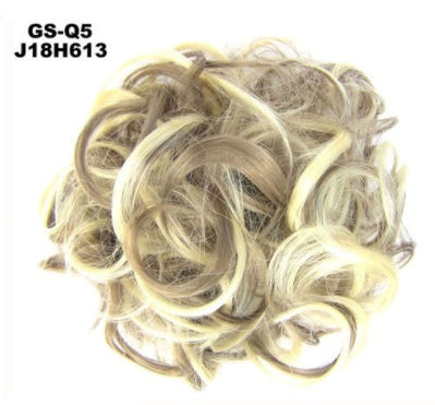 Chignon synthétique ondulé et bouclé pour femme, nouveau design tendance