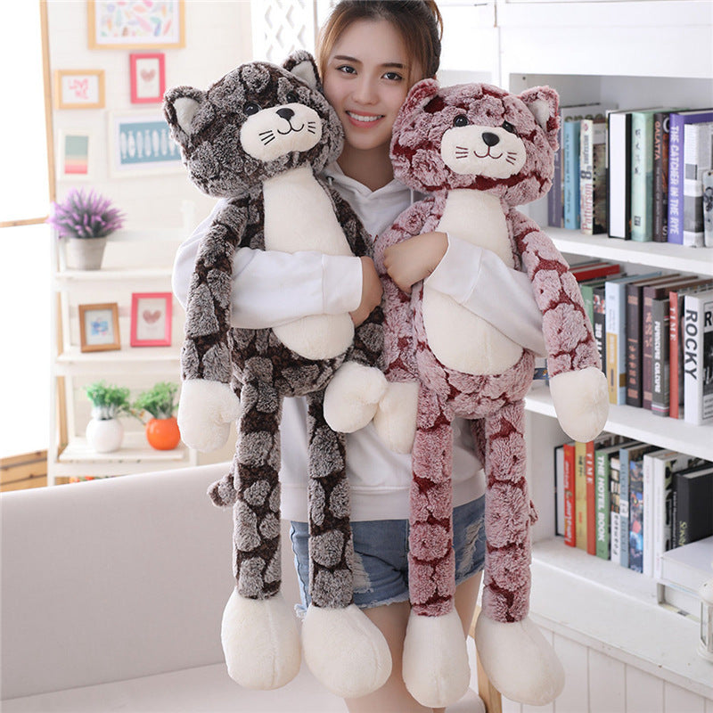 Jouet en peluche poupée chat cool poupée poupée de chiffon cadeau d'anniversaire couple cadeau