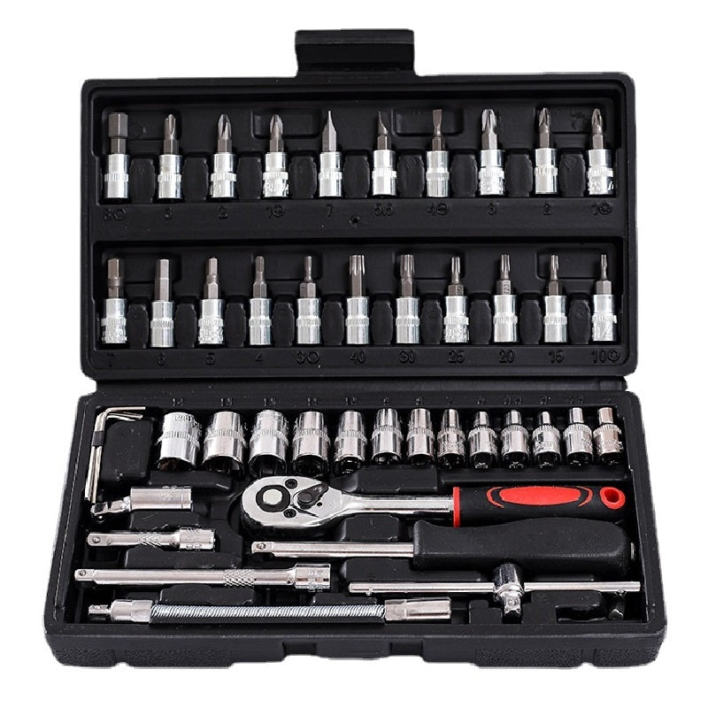 Ensemble d'Outils de réparation, Jeu de clés à cliquet à douille