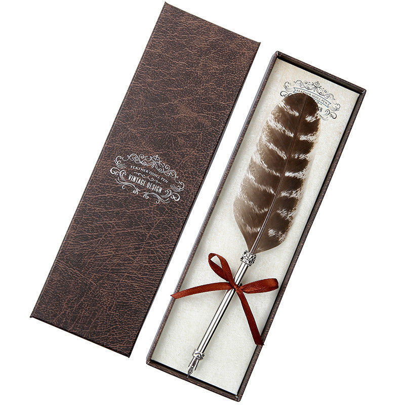 Coffret cadeau stylo plume rétro européen