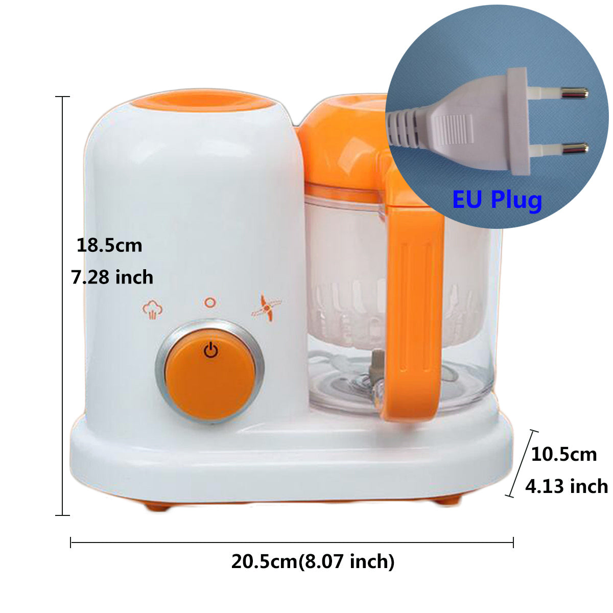 Robot culinaire multifonction pour bébé, réchauffeur de lait infantile intelligent, mélangeurs pour la cuisson des aliments pour bébés.
