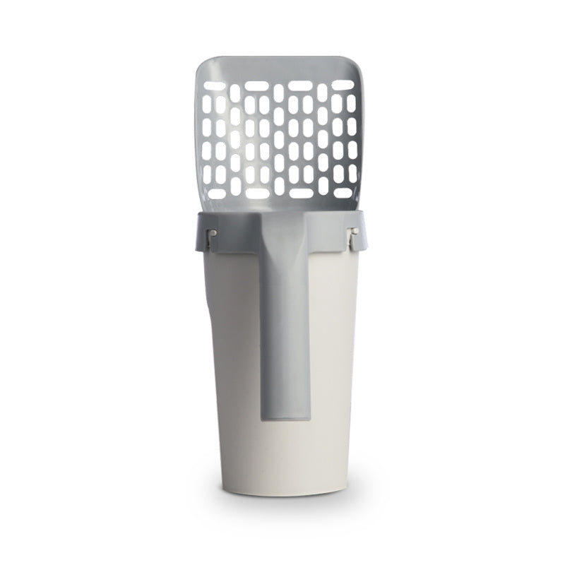 Set de pelle à litière pour chat paresseux intégré dans une boîte de rangement