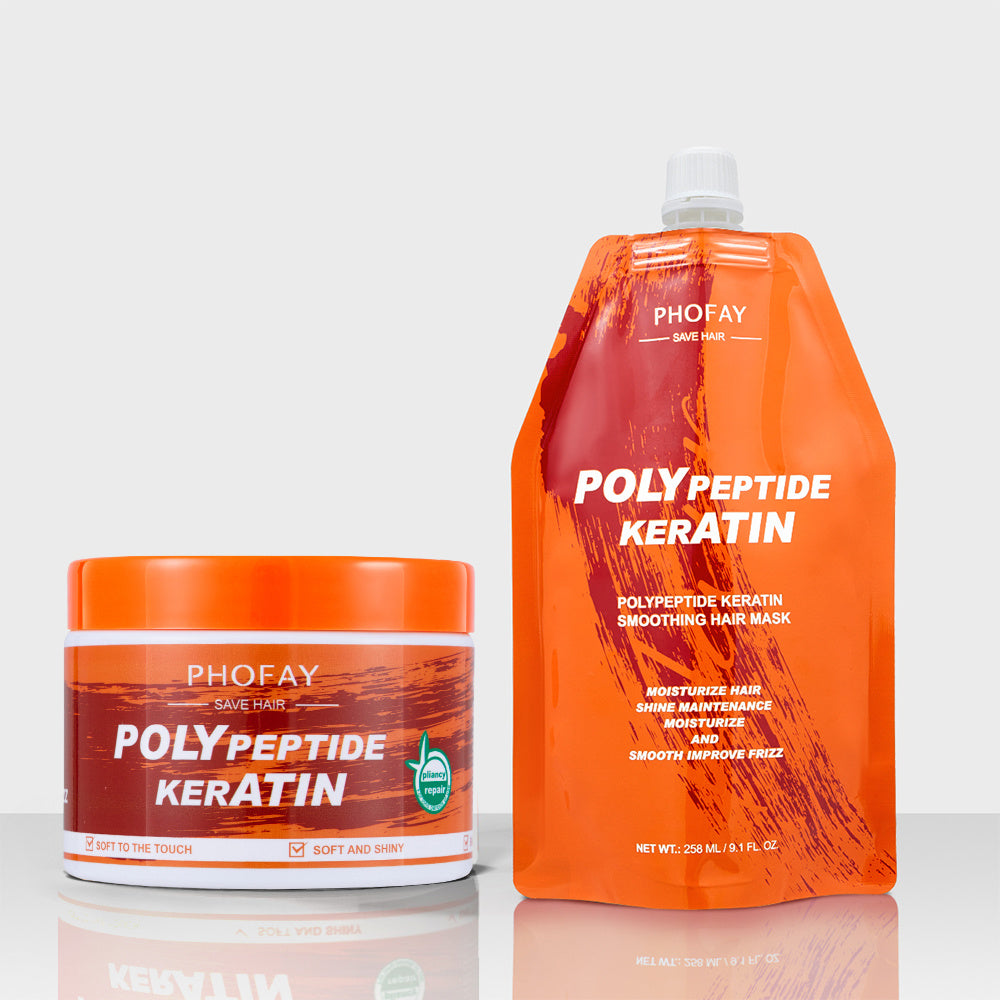 PHOFAY POLY CRÈME DE RESTAURATION CAPILLAIRE BRÛLÉE À LA KÉRATINE
