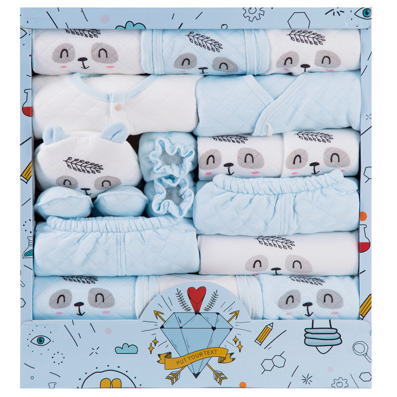Coffret cadeau de vêtements pour bébé en coton pour nouveau-né