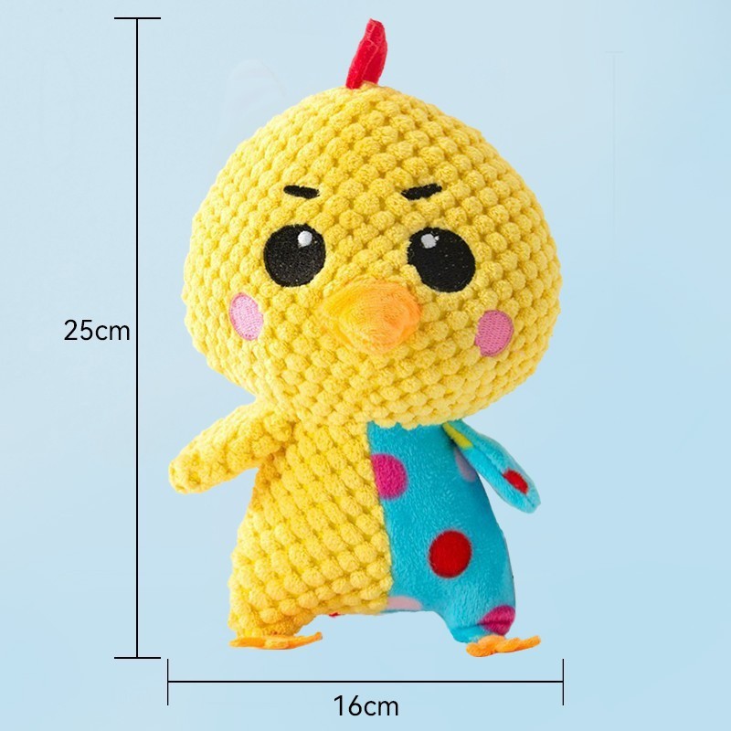 Jouet en peluche sonore pour chien avec des molaires soulageant l'ennui, produits pour animaux de compagnie.