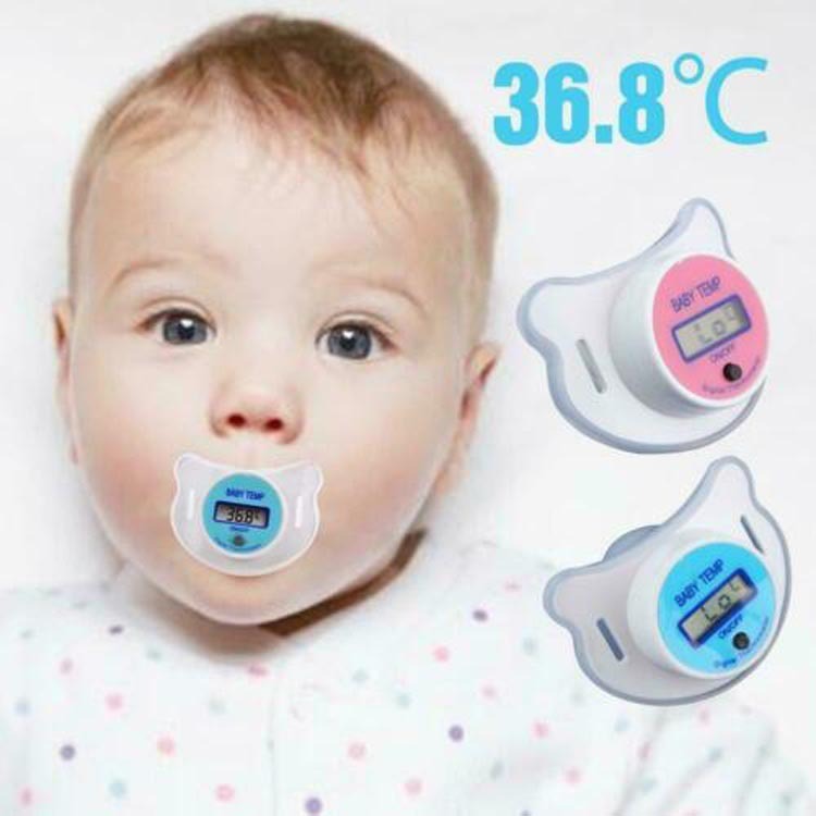 Thermomètre numérique pour sucette bébé