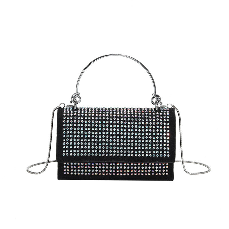 Sac à bandoulière chaîne tendance simple