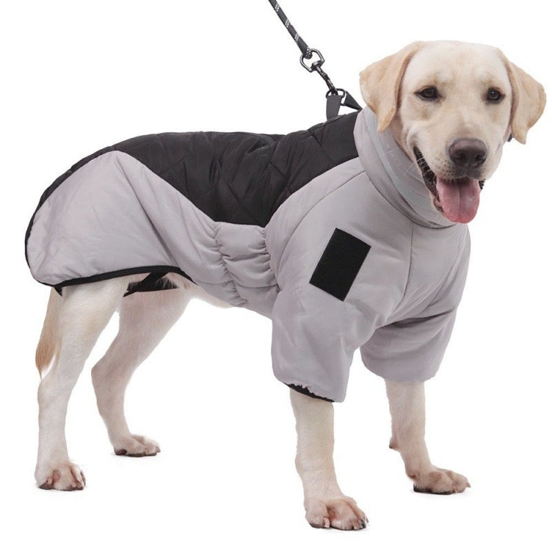 Nouveau manteau d'hiver pour chien, vêtements pour animaux de compagnie imperméables pour chiens de taille moyenne à grande, gilet pour chien chaud et épais, veste personnalisée pour labrador.