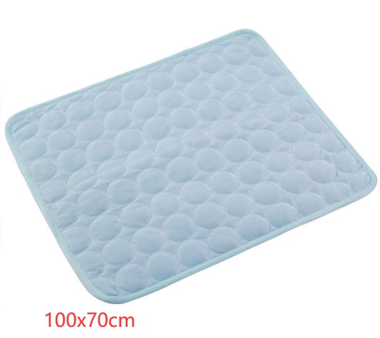 Coussin de refroidissement en soie pour animaux de compagnie