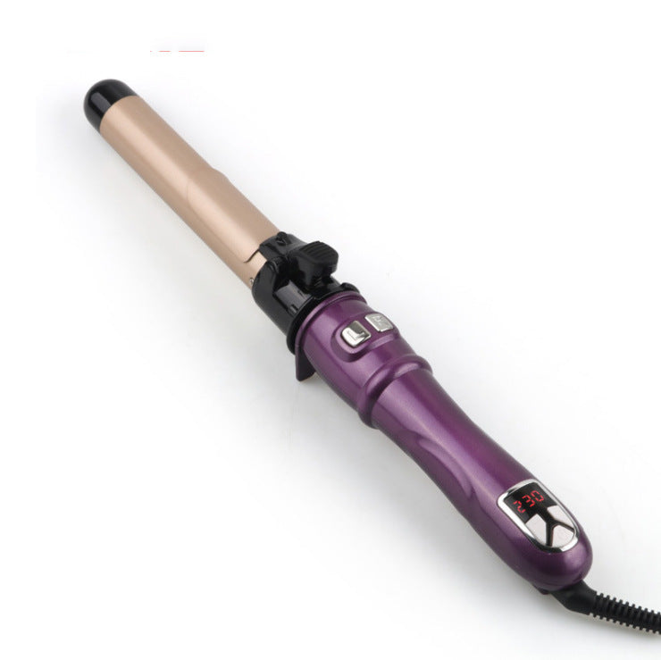 Fer à friser automatique Otating Curling Iron, appareil de coiffure à chaleur instantanée de 30 secondes, boucleur de cheveux automatique.