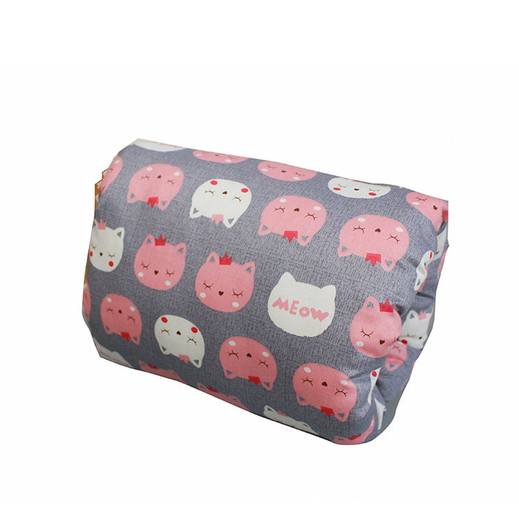 Coussin d'allaitement en coton ajustable pour bébé, lavable, coussin d'allaitement pour nourrissons.