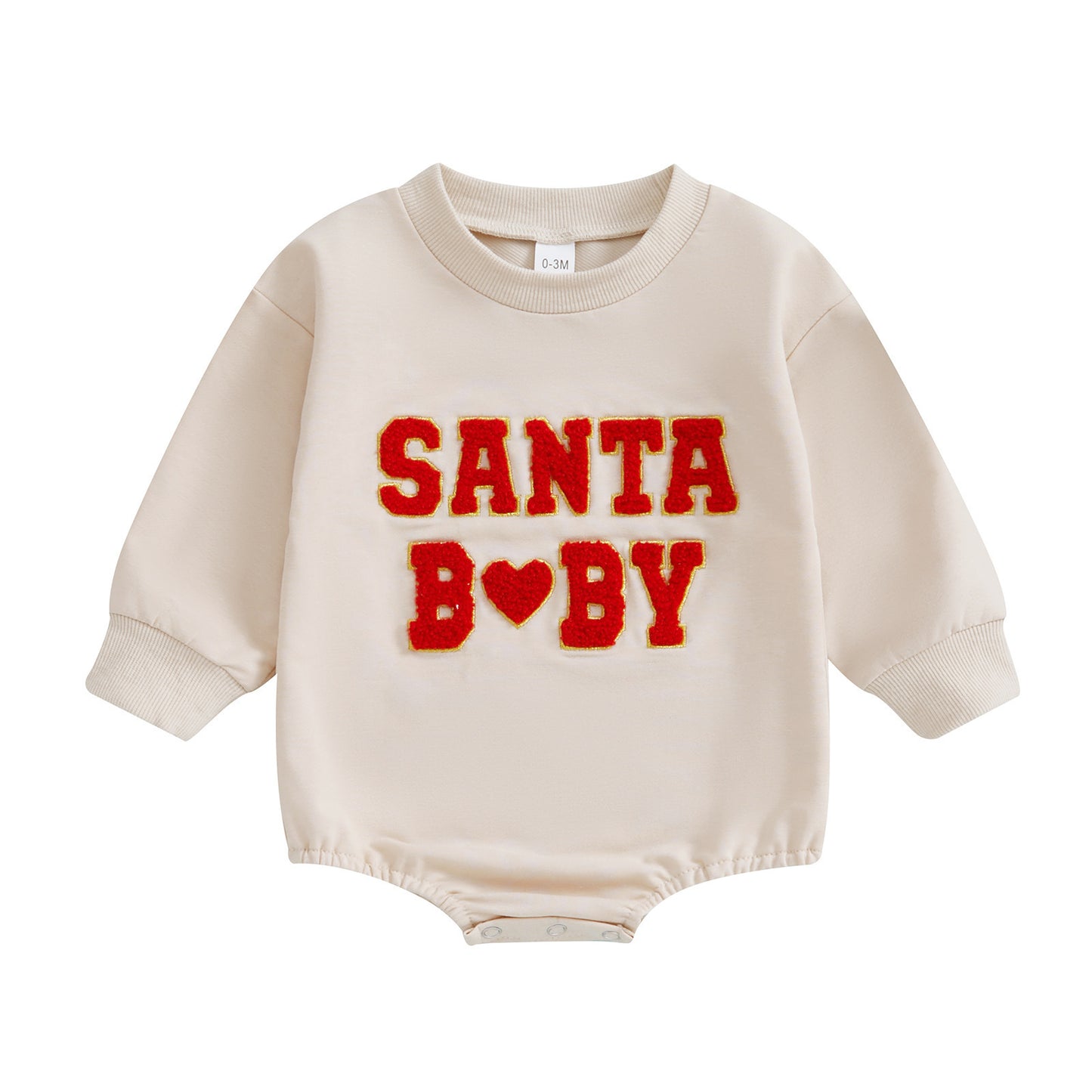 Vêtements de Noël pour filles et garçons, sweat-shirt décontracté, combinaison mignonne avec lettres, combinaison à manches longues, bodys pour nouveau-nés.