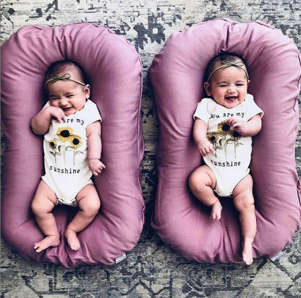 Lit de bébé nid berceau nouveau-né lit de bébé berceaux infantile portable en coton berceau de voyage coussin