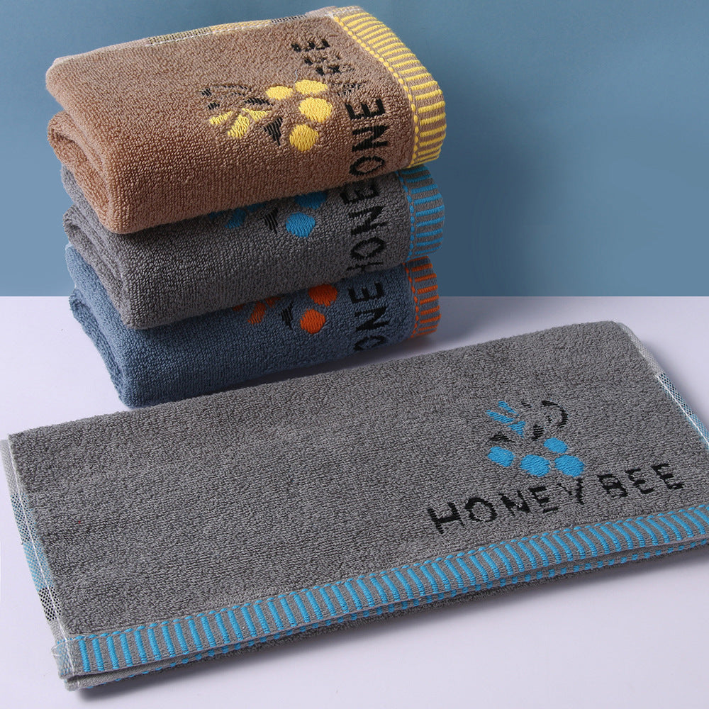 Serviette absorbante en coton épais avec cadeau pour les mains