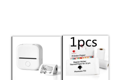 Imprimante thermique portable mini pour étiquettes, imprimante photo domestique, imprimante pour étudiants, imprimante de questions erronées, imprimante d'étiquettes mini compatible Bluetooth, étiquettes de prix.