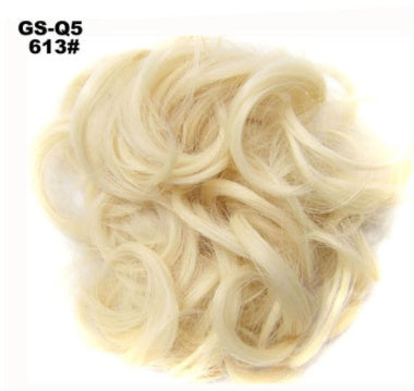 Chignon synthétique ondulé et bouclé pour femme, nouveau design tendance