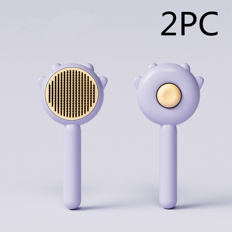 Peigne de massage pour chat, peignes magiques pour l'élimination des poils, brosse pour chats et chiens, fournitures de toilettage pour animaux, grattoir.
